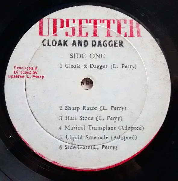 Upsetter – Cloak And Dagger (1972, Vinyl) - Discogs