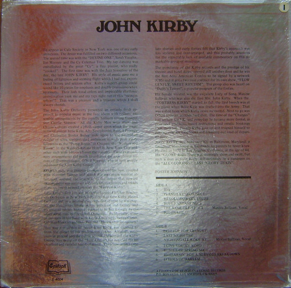 descargar álbum John Kirby - 1908 1952