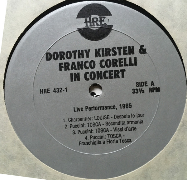 télécharger l'album Dorothy Kirsten & Franco Corelli - In Concert 1965