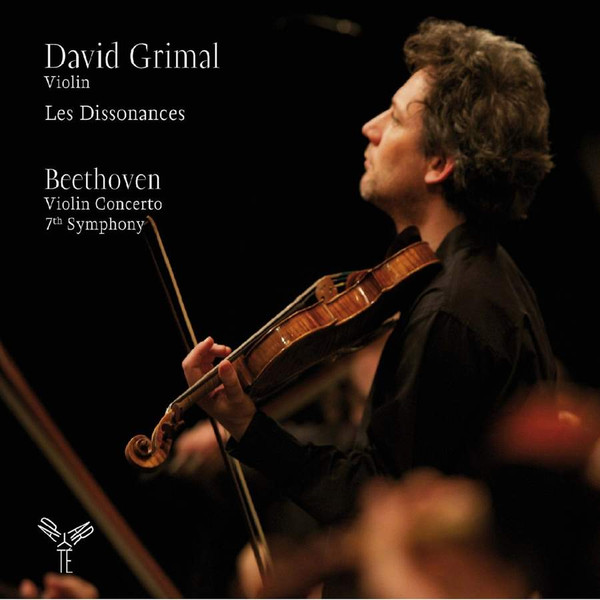 descargar álbum David Grimal, Beethoven, Les Dissonances - Violin Concerto 7th Symphony