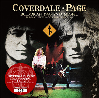Coverdale Page – Budokan 1993 2nd Night (2017, CD) - Discogs
