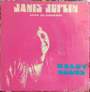 Janis Joplin - Live In Concert - Balsy Blues album cover