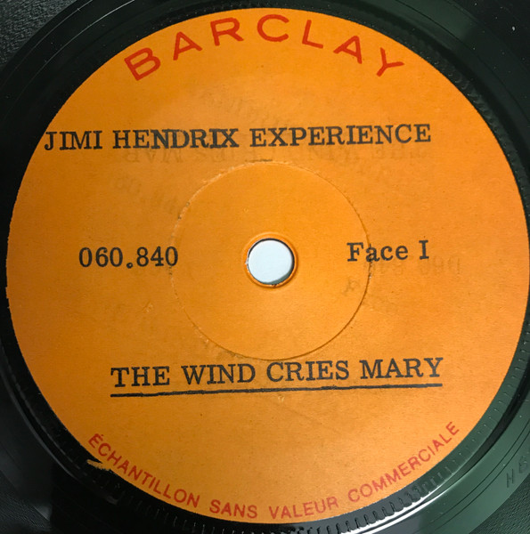 The Jimi Hendrix Experience - The Wind Cries Mary | Releases | Discogs