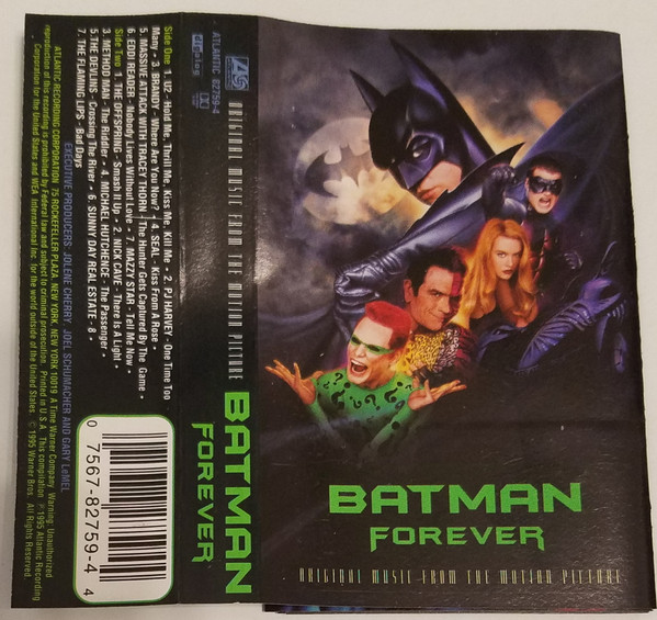 Batman Forever (Music From The Motion Picture) (1995, Cassette) - Discogs
