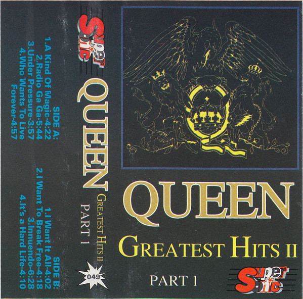 Queen – Greatest Hits II (1991, Cassette) - Discogs