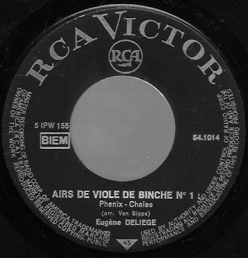 télécharger l'album Download Eugene Deliège - Airs de viole de Binche n 1 album