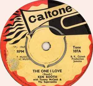 Ken Boothe - The One I Love / You Left The Water Running album cover