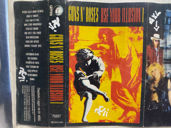 Guns N' Roses – Use Your Illusion I (1991, Cassette) - Discogs