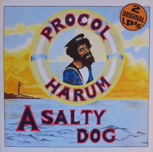 Обложка конверта виниловой пластинки Procol Harum - A Salty Dog / Shine On Brightly