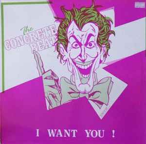 Portada de album The Concrete Beat - I Want You !