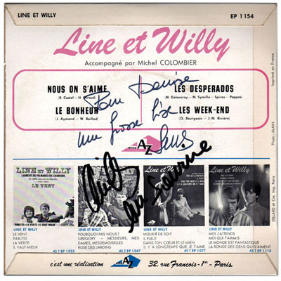 ladda ner album Line Et Willy - Nous On Saime