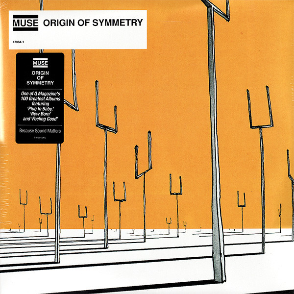 Origin of Symmetry (XX Anniversary RemiXX) Standard Black Vinyl