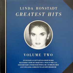 Linda Ronstadt - Greatest Hits Volume Two album cover