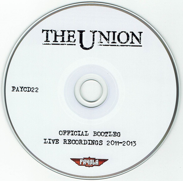 Album herunterladen The Union - Official Bootleg Live Recordings 2011 2013