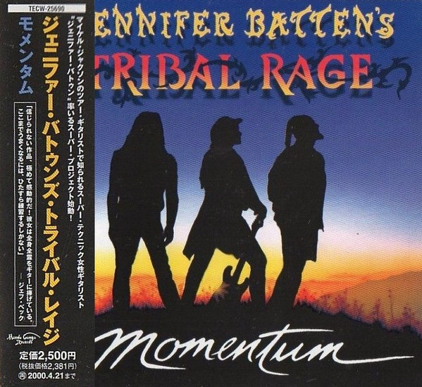 last ned album Jennifer Batten's Tribal Rage - Momentum
