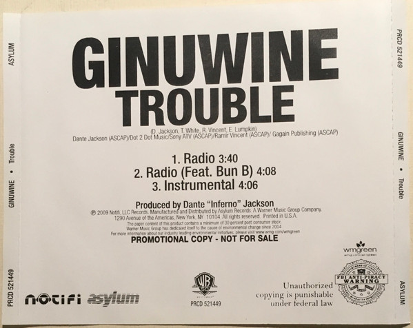 last ned album Ginuwine - Trouble