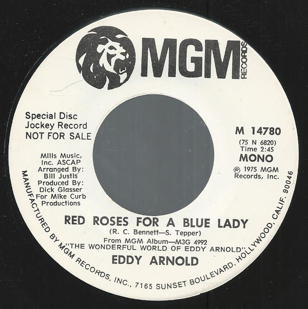 last ned album Eddy Arnold - Red Roses For A Blue Lady