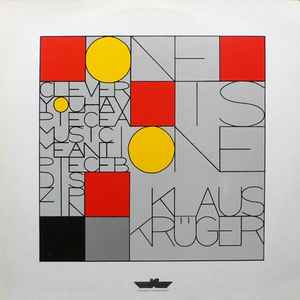 Klaus Krüger - One Is One album cover