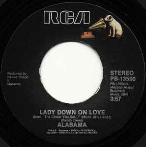 Alabama - Lady Down On Love | Releases | Discogs