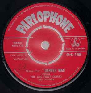 Red Price Combo - Danger Man / Blackjack album cover