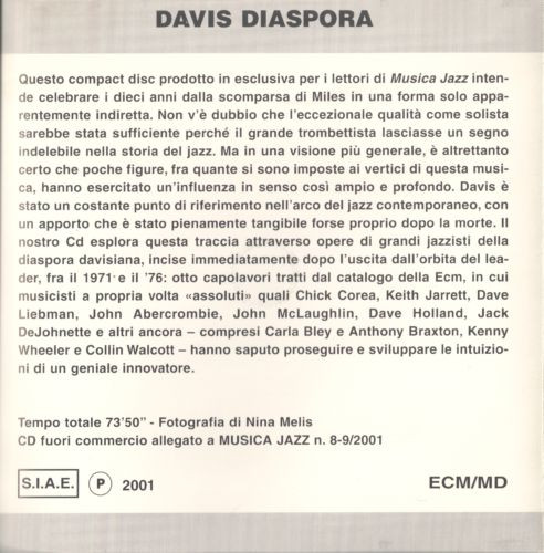 télécharger l'album Various - Davis Diaspora