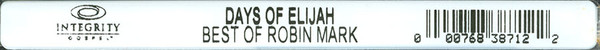 baixar álbum Robin Mark - Days Of Elijah The Worship Songs Of Robin Mark