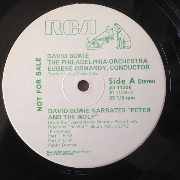 David Bowie, The Philadelphia Orchestra, Eugene Ormandy – David