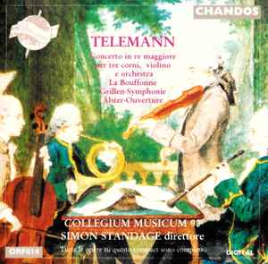 Georg Philipp Telemann - Concerto In Re Maggiore Per Tre Corni, Violino e Orchestra album cover