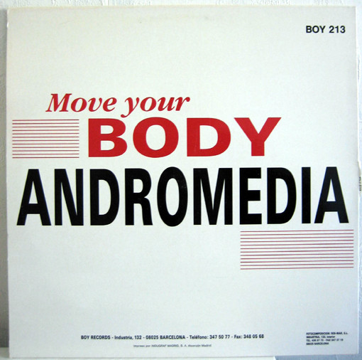 télécharger l'album Andromedia - Move Your Body