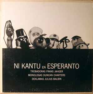 Frans Jahger - Ni Kantu En Esperanto アルバムカバー