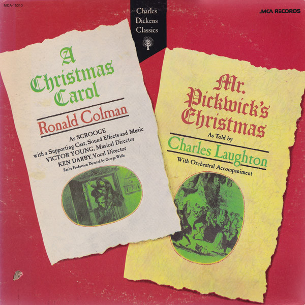 Album herunterladen Charles Laughton, Ronald Colman - A Christmas Carol Mr Pickwicks Christmas