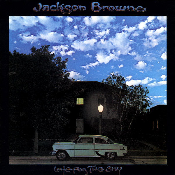 1974 Album Poster 24"x 24" Album Covers Jackson Browne Late For The Sky 