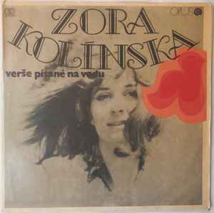 Zora Kolínska - Verše Písané Na Vodu album cover