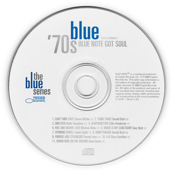 last ned album Various - Blue 70s Blue Note Got Soul
