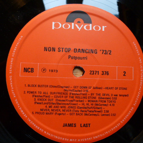 lataa albumi James Last - Non Stop Dancing 19732 Potpourri