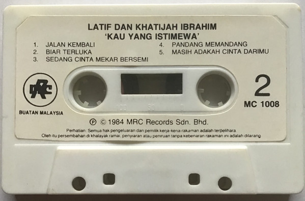 baixar álbum Latif & Khadijah Ibrahim - Kau Yang Istimewa