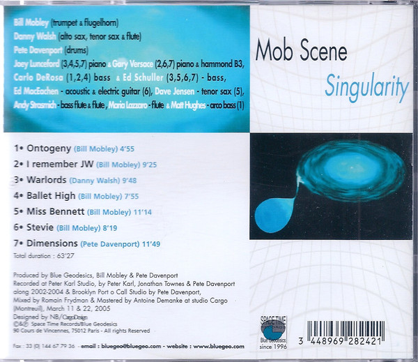 Album herunterladen Mob Scene, Bill Mobley, Danny Walsh & Pete Davenport - Singularity