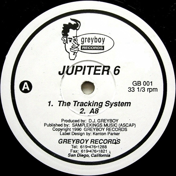 Jupiter 6 – The Tracking System (1990, Vinyl) - Discogs