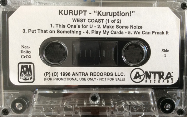 descargar álbum Kurupt - Kuruption West Coast