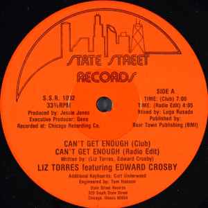 Liz Torres - Can't Get Enough album cover