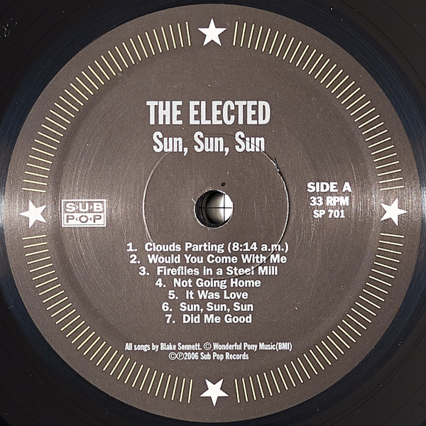 télécharger l'album The Elected - Sun Sun Sun