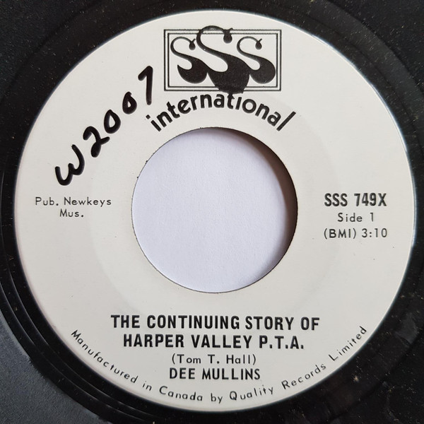 lataa albumi Dee Mullins - The Continuing Story Of Harper Valley PTA Satisfied Old Man