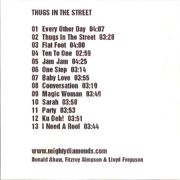 last ned album The Mighty Diamonds - Thugs In The Street