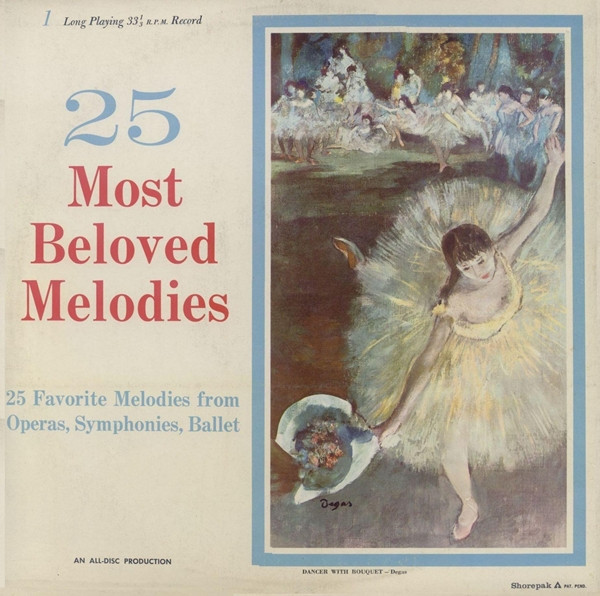 last ned album Various - 25 Most Beloved Melodies