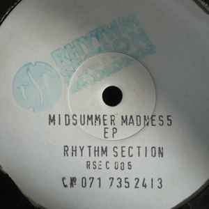 Rhythm Section (2) - Midsummer Madness EP album cover