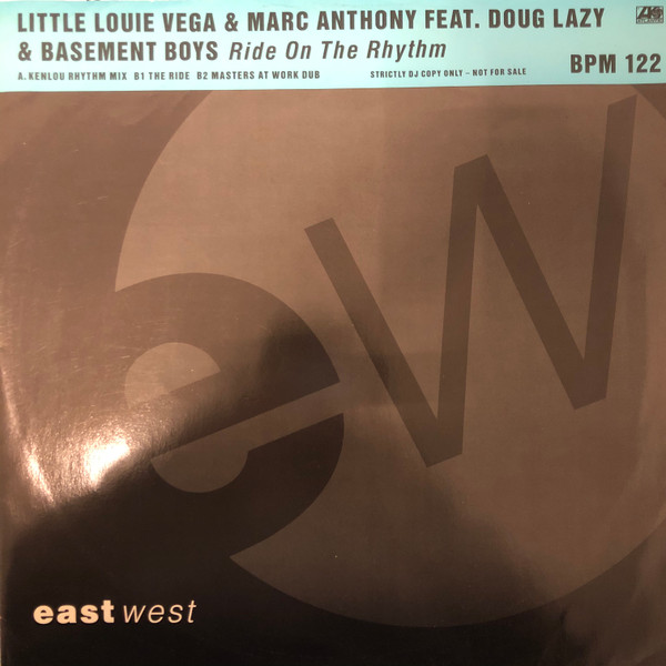 Little Louie Vega & Marc Anthony – Ride On The Rhythm (1991, Vinyl