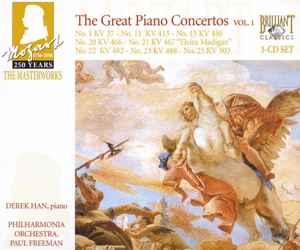 Mozart, Derek Han, Philharmonia Orchestra, Paul Freeman – The