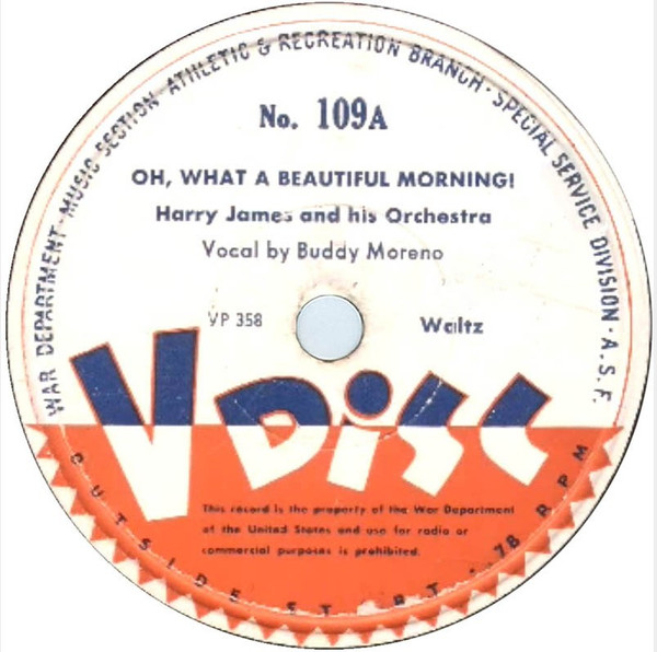 last ned album Harry James And His Orchestra - Oh What A Beautiful Morning The Sad Sack