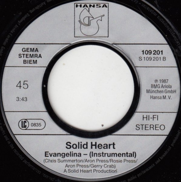 ladda ner album Solid Heart - Evangelina