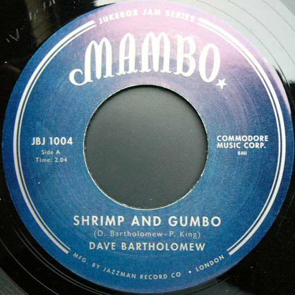 Dave Bartholomew – Shrimp And Gumbo / Ah Cubanas (2010, Vinyl